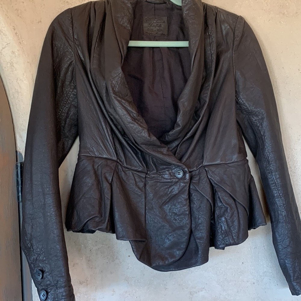 All Saints genuine leather jacket